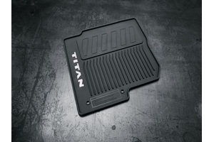 View Crew Cab All-Season Floor Mats (Rubber / 4-piece / Black) Full-Sized Product Image
